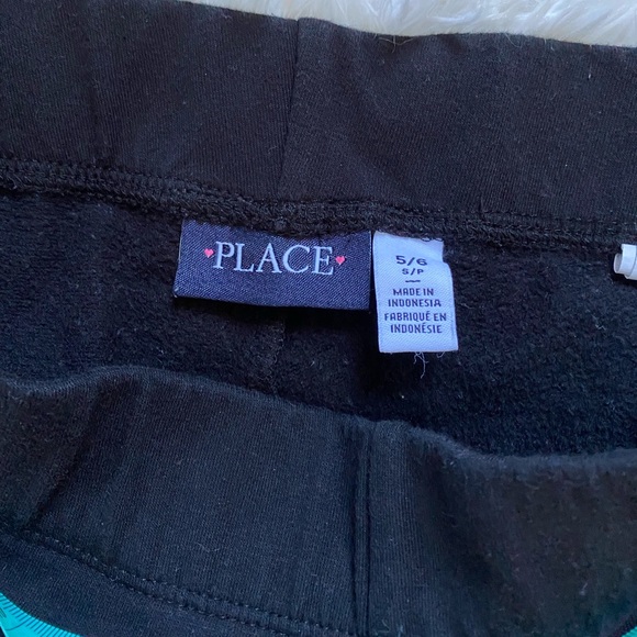 Skeleton Pants Leggings GLOW IN THE DARK Fleece warm Halloween sz small - Picture 3 of 5